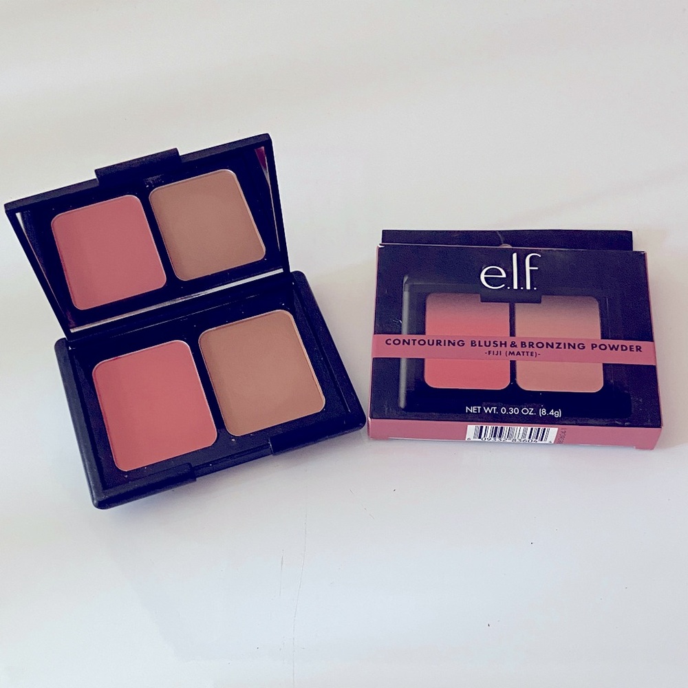 e.l.f Contouring Blush & Bronzing Powder - Pink and Tan